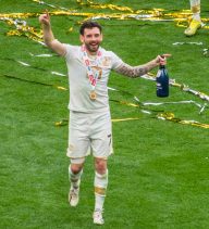 David Worrall celebrates promotion
