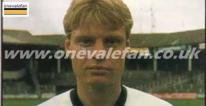 Port Vale midfielder Geoff Hunter