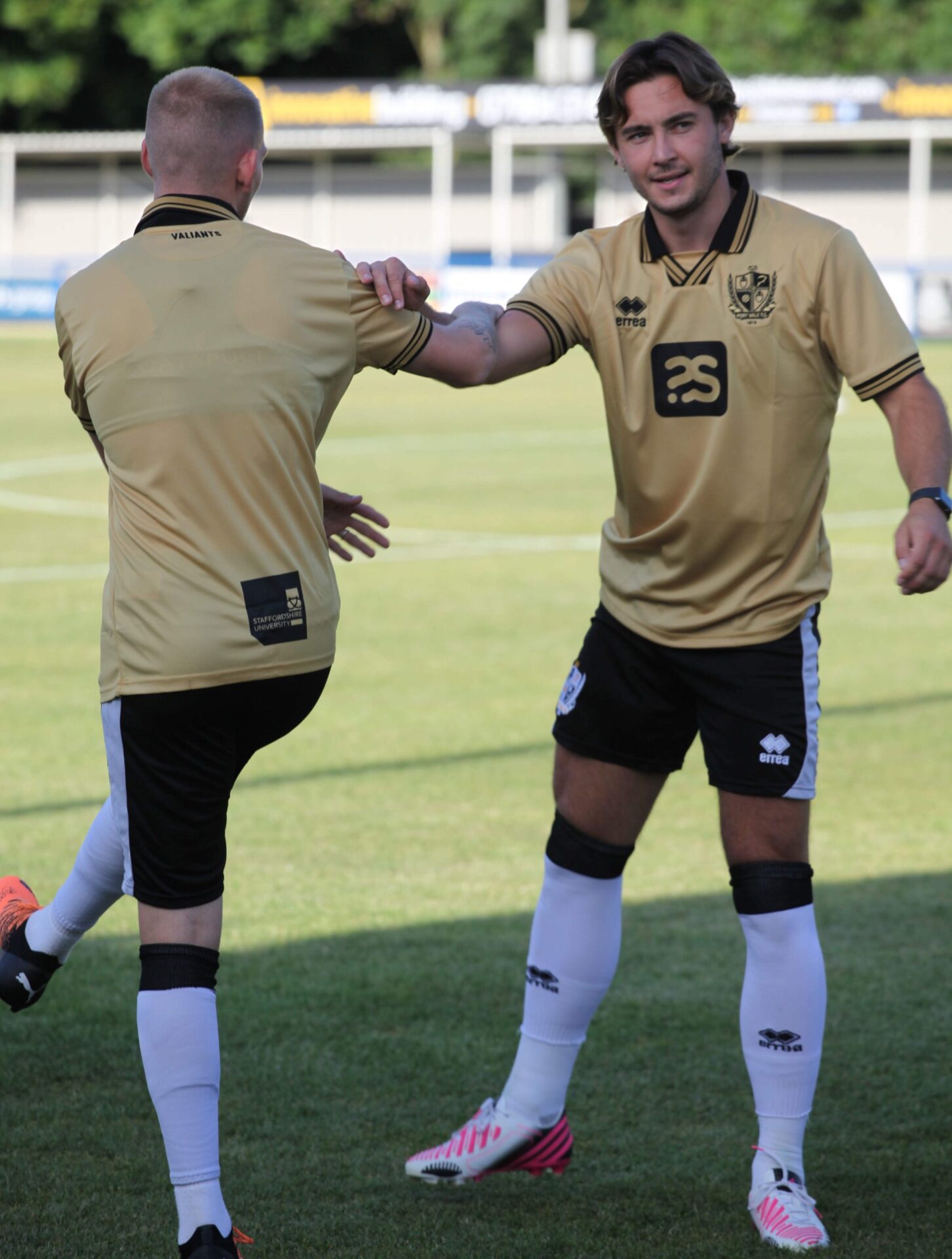 Kidsgrove Athletic 3-0 Port Vale: Sam Robinson and Dan Jones