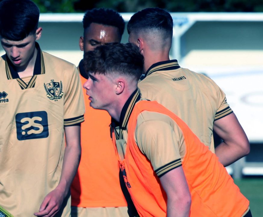 Port Vale midfielder Tommy McDermott