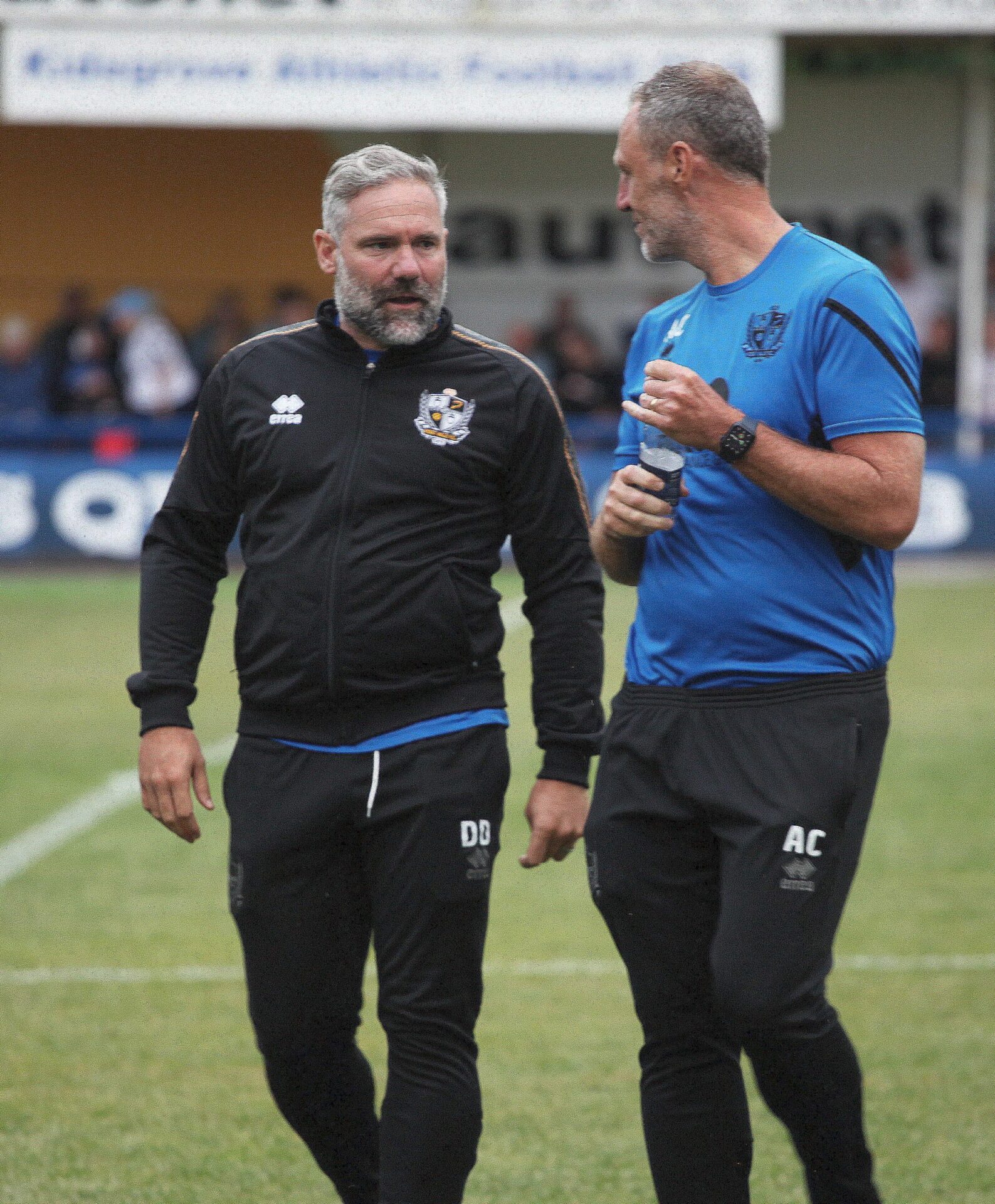 Kidsgrove Athletic 3-0 Port Vale; coaches David Dunn and Andy Crosby