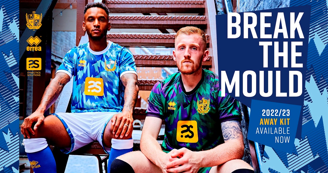 Port Vale away kit 2022 – club unveils retro inspired design