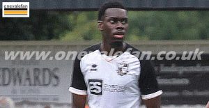 Derek Agyakwa in action for Port Vale