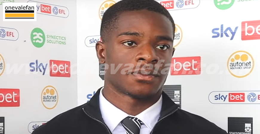 Port Vale loanee could play an International match on Tuesday evening