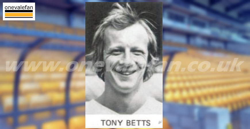 Port Vale one hit wonders: number twelve, Tony Betts
