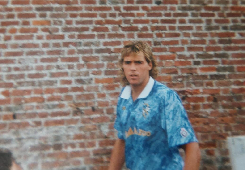 Port Vale midfielder Nico Jalink photographed in 1991