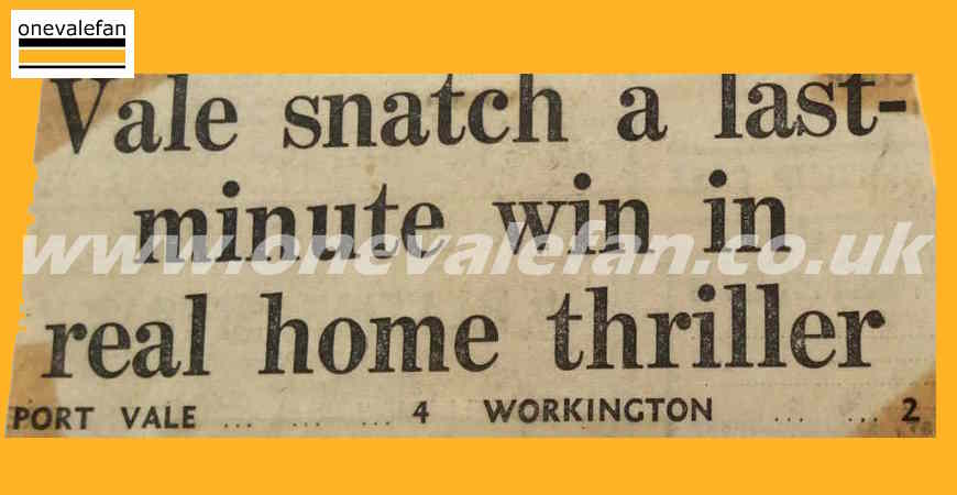 Scrapbook clippings – more Vale shots from the sixties