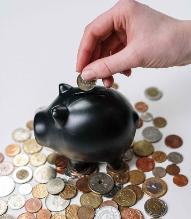 Photo by cottonbro studio: https://www.pexels.com/photo/person-putting-coin-in-a-piggy-bank-3943723/