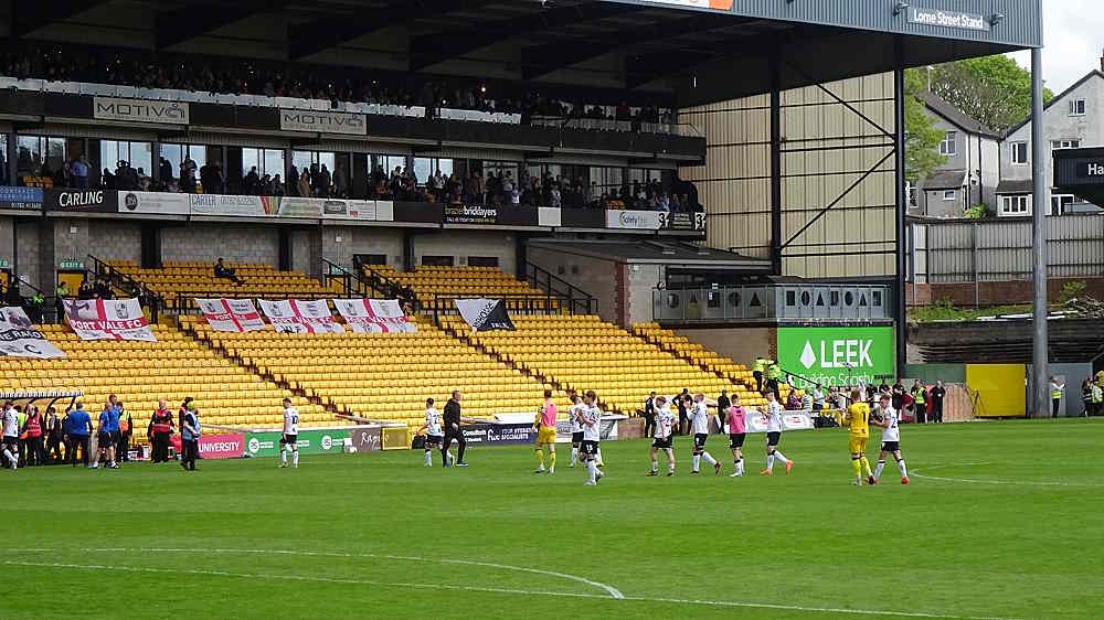 Port Vale 1-3 Plymouth Argyle - Vale Park - final game of the season - May 2023