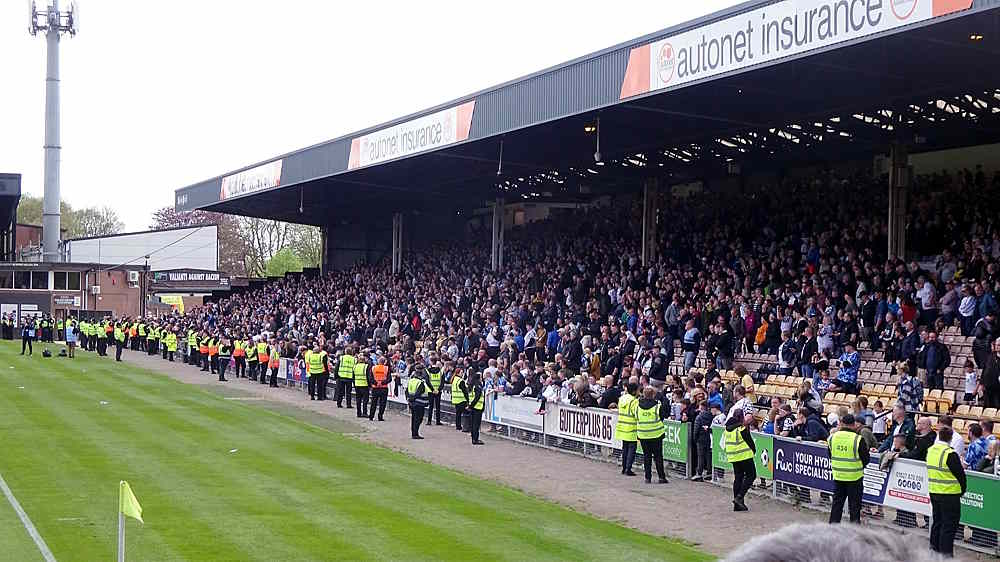 Port Vale 1-3 Plymouth Argyle - Vale Park - final game of the season - May 2023