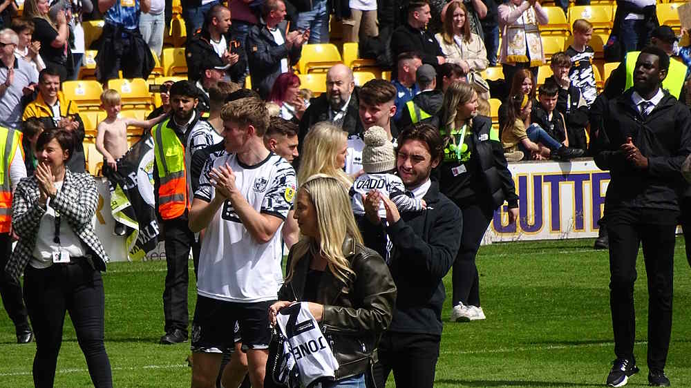 Port Vale 1-3 Plymouth Argyle - Vale Park - final game of the season - May 2023