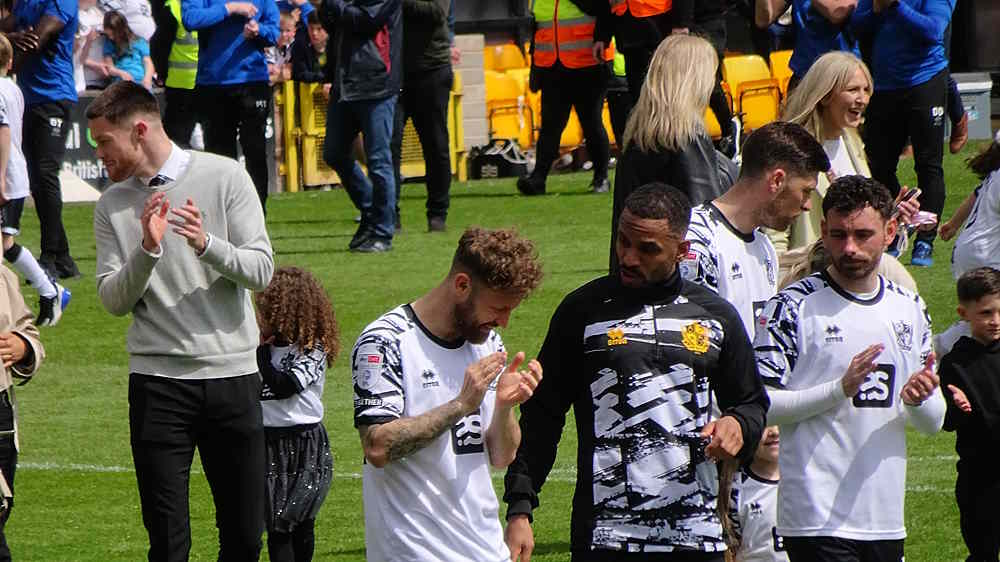 Port Vale 1-3 Plymouth Argyle - Vale Park - final game of the season - May 2023