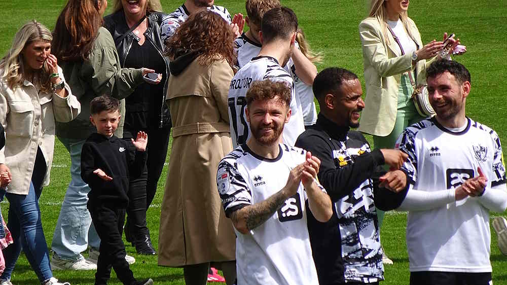 Port Vale 1-3 Plymouth Argyle - Vale Park - final game of the season - May 2023
