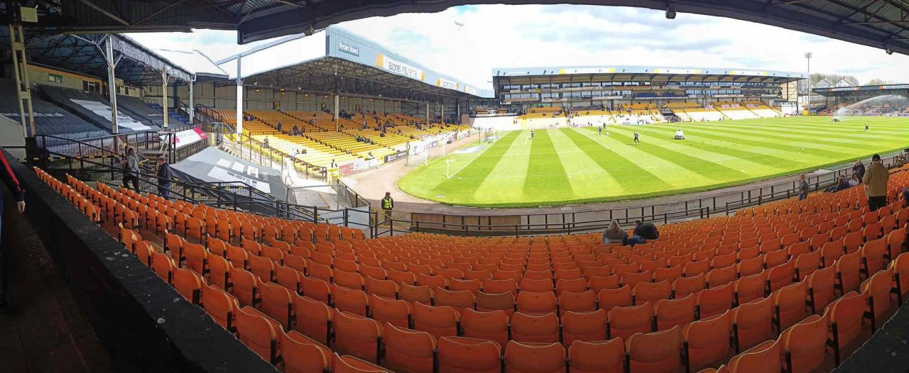 The Bycars stand, Vale Park stadium