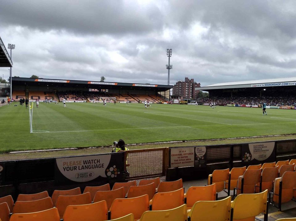 The Bycars stand, Vale Park stadium