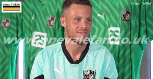 Jayson Leutwiler - Port Vale FC - image official Port Vale Twitter a/c