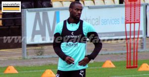 Port Vale player Gavin Massey
