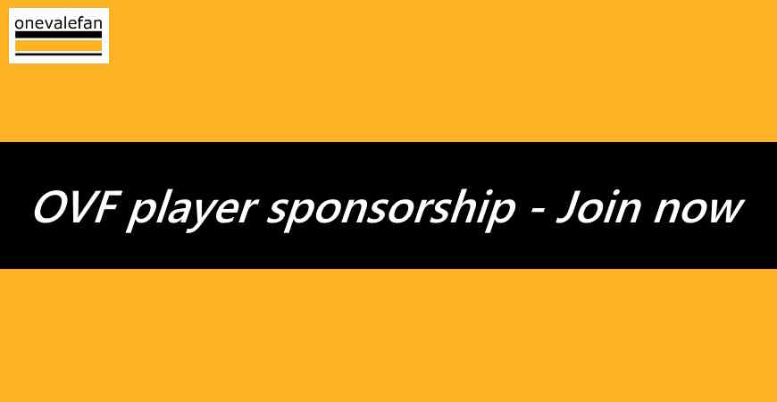 OVF launches 2023 Port Vale player sponsorship – all contributions welcome