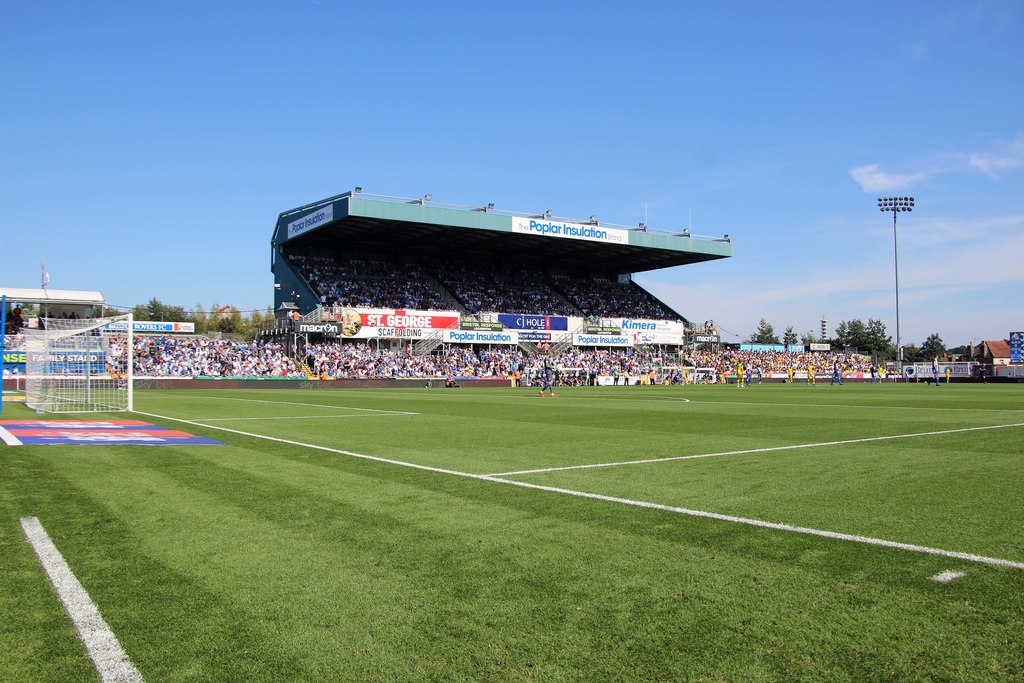 Bristol Rovers Memorial Stadium - Copyright Steve Daniels and licensed for reuse under this Creative Commons Licence.