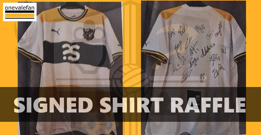 Port Vale fan’s shirt auction is raising funds for a local charity