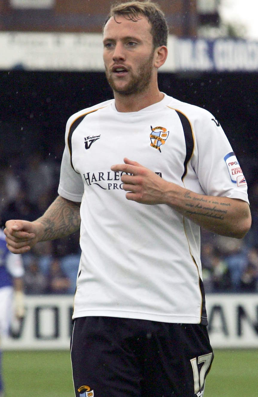 Port Vale forward Sean Rigg