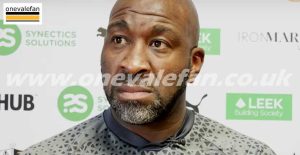 Port Vale manager Darren Moore