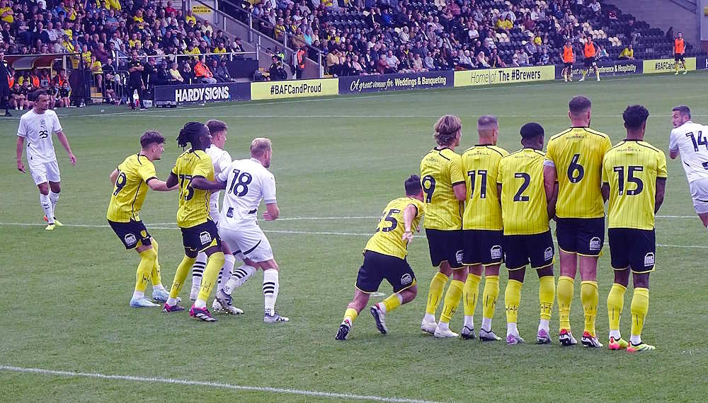 A Vale free-kick - Burton Albion 2-0 Port Vale