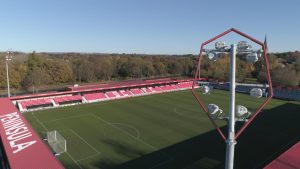 The Peninsula Stadium - Salford City.jpg by Salfordcityfc is licensed under CC BY-SA 4.0