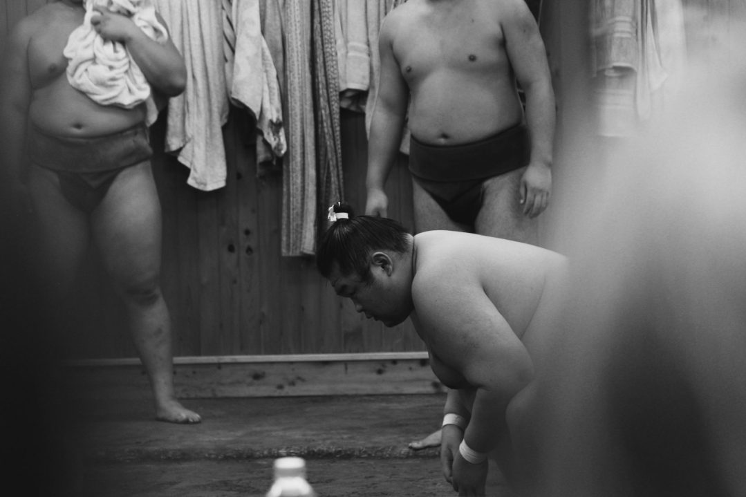 Sumo - Photo by Hosea Huang: https://www.pexels.com/photo/black-and-white-photo-of-sumo-wrestler-before-fight-12733965/