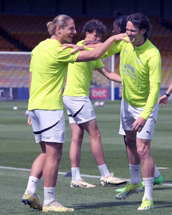 Lorent Tolaj and Sam Hart - Port Vale