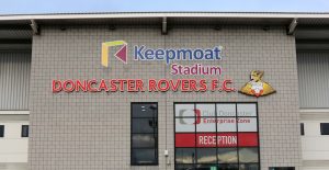The ticket office at the Keepmoat Stadium by Steve Daniels, CC BY-SA 2.0 , via Wikimedia Commons