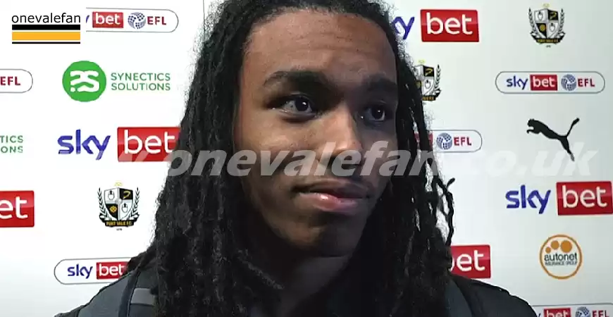 “I feel like I’m doing well” – Rico Richards on his Port Vale loan spell