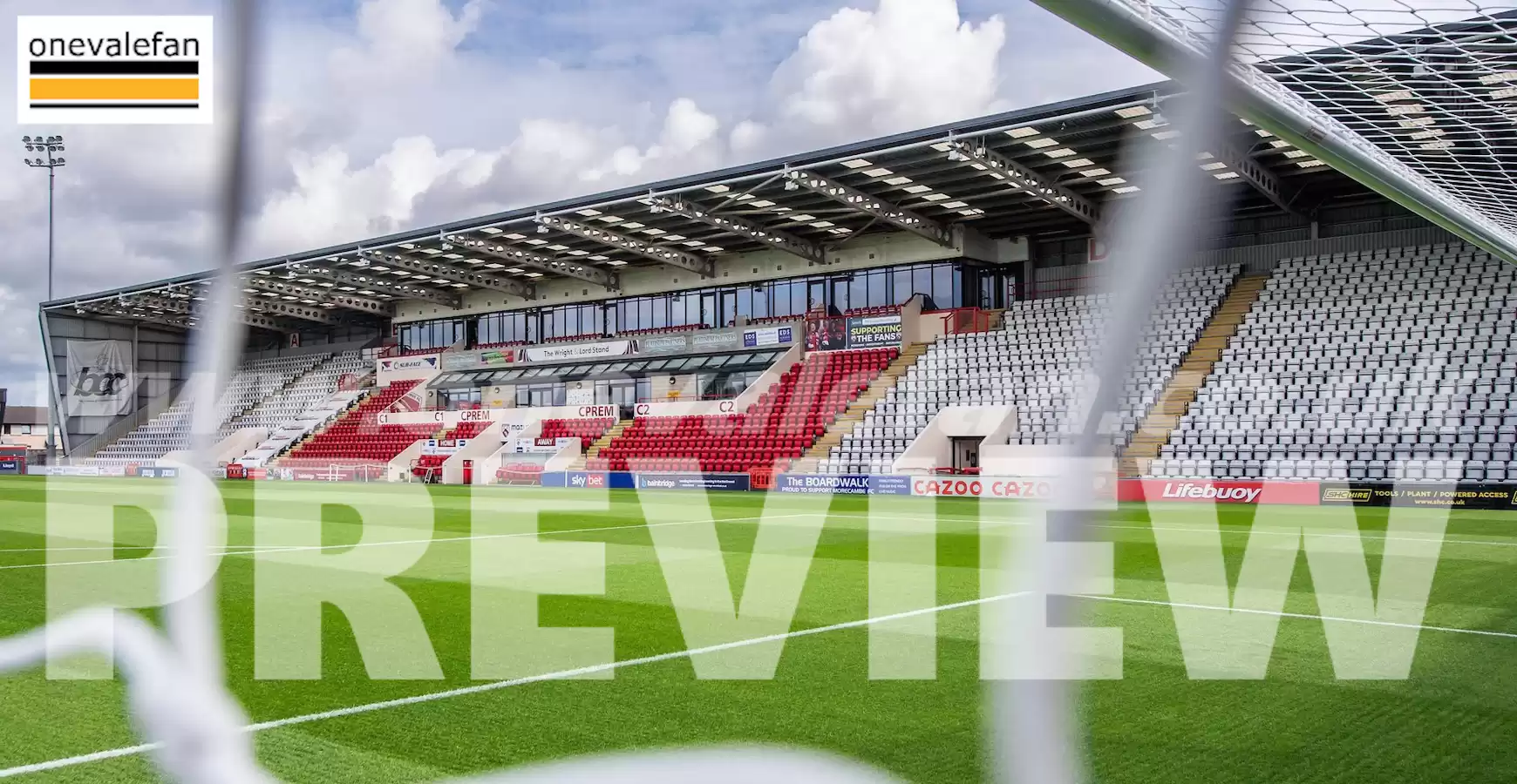 Morecambe v Port Vale – back to the serious business of the League for the Valiants
