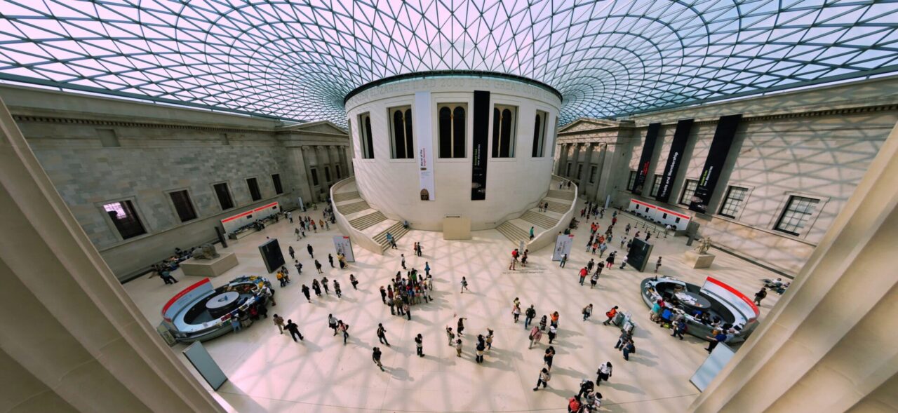 British Museum. Photo by <a href="https://unsplash.com/@sonance?utm_content=creditCopyText&utm_medium=referral&utm_source=unsplash">Viktor Forgacs</a> on <a href="https://unsplash.com/photos/birdseye-view-photography-of-persons-TLHBQtzAEfU?utm_content=creditCopyText&utm_medium=referral&utm_source=unsplash">Unsplash</a> 