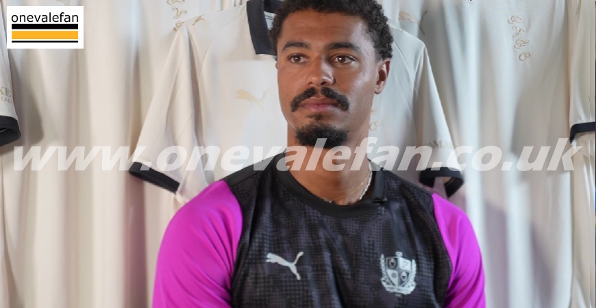 “Ball playing centre-back” – new signing Cameron Humphreys on his playing style and decision to join Vale