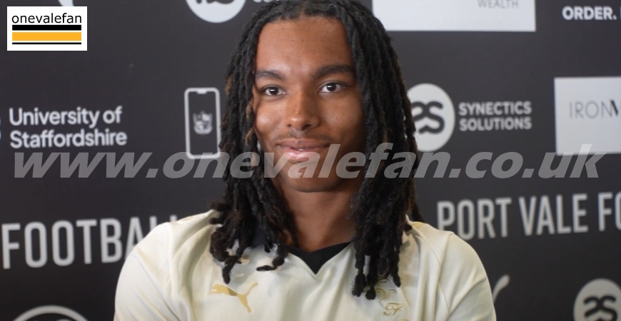 Port Vale loan Rico Richards to Walsall for rest of season