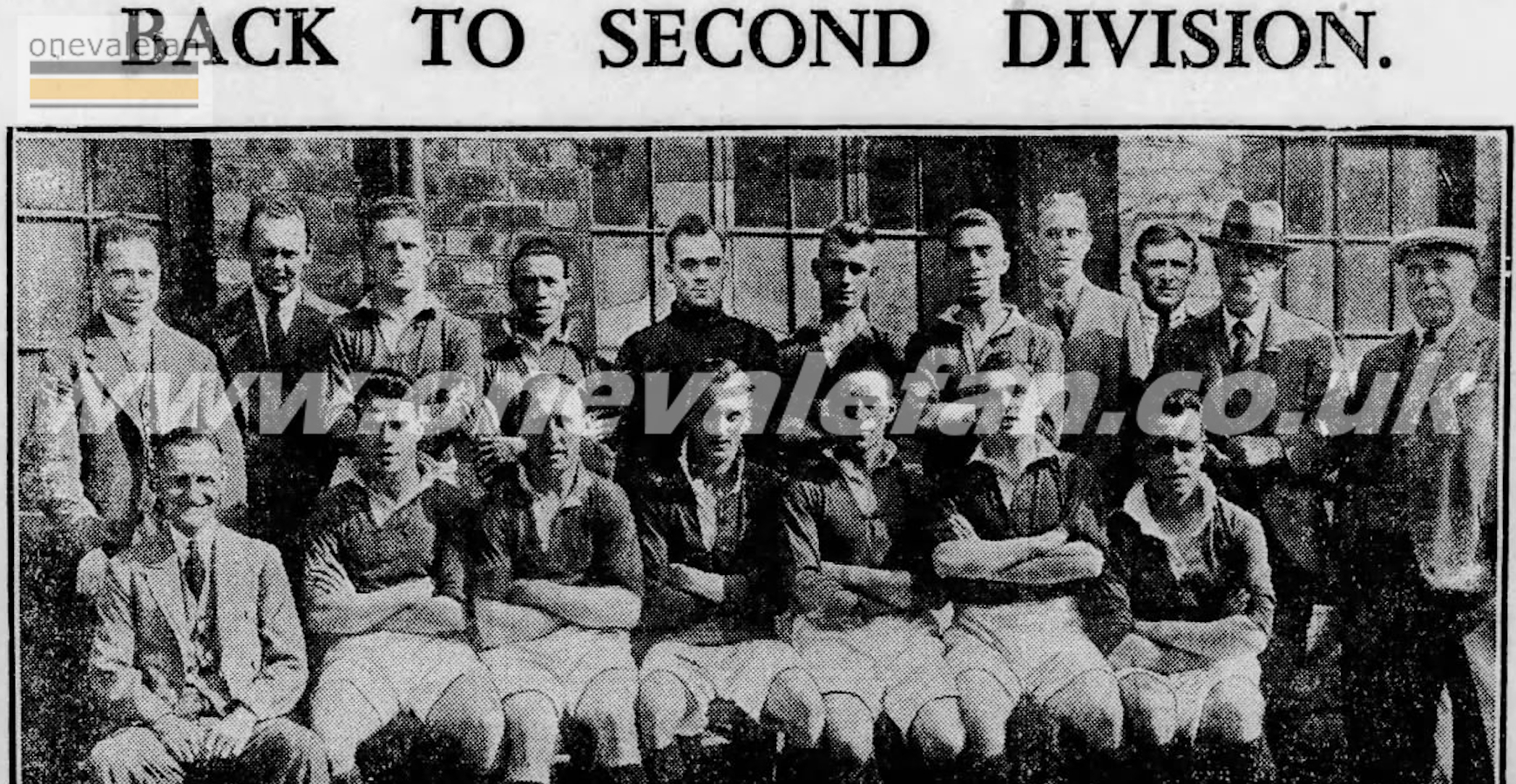 Press coverage of Port Vale’s first-ever promotion in the Football League