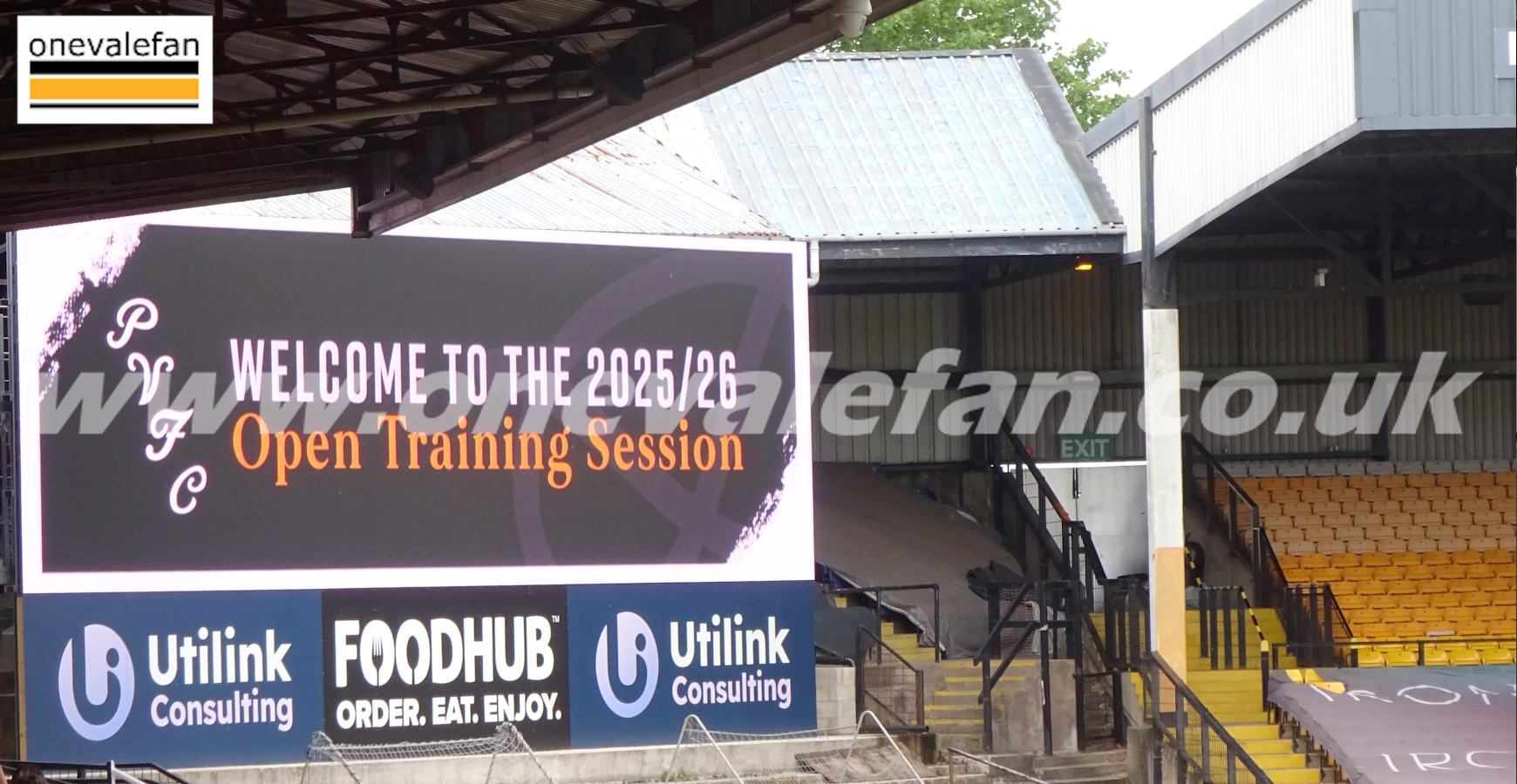 Gallery: Port Vale open training session, 2025