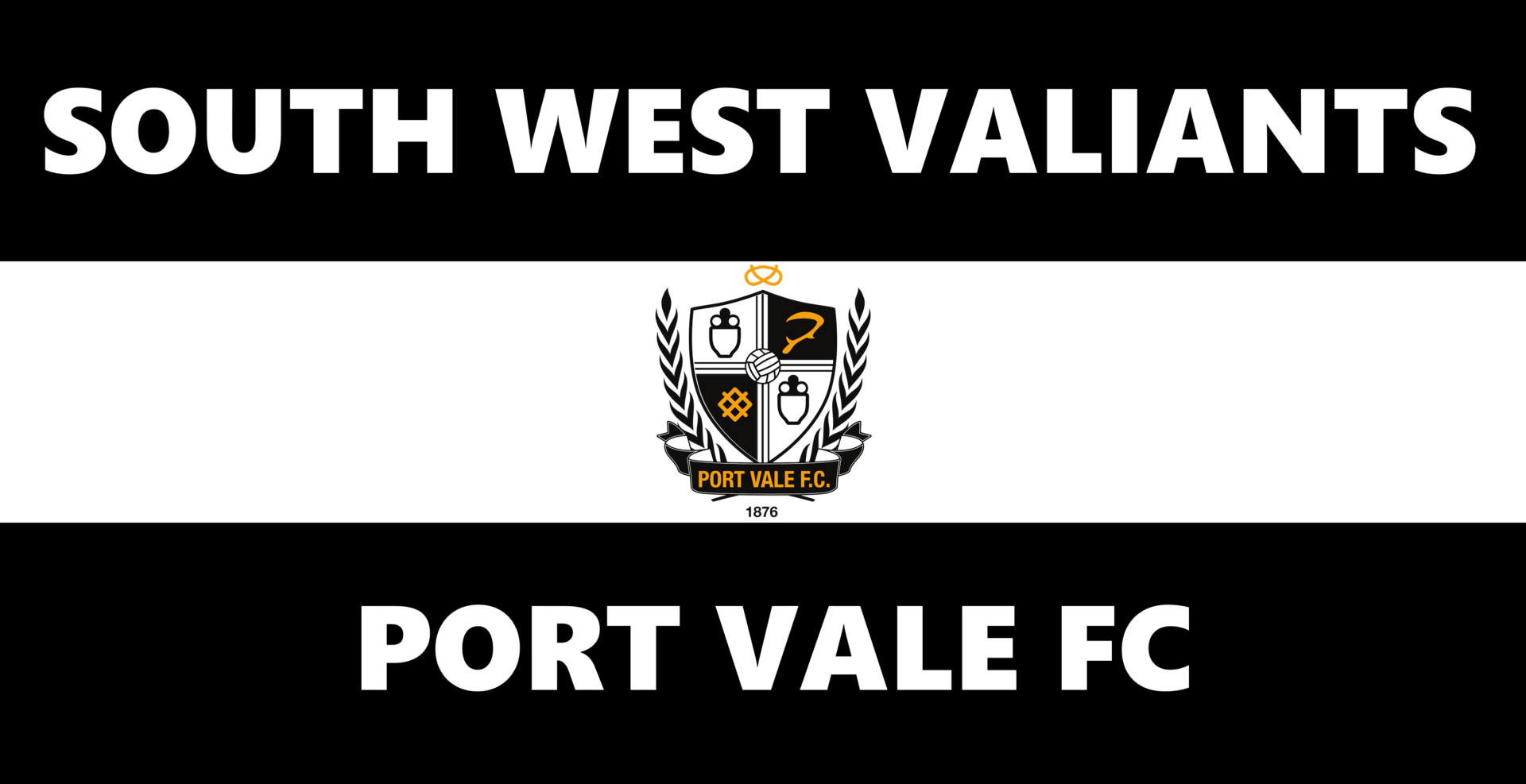 South West Valiants will sponsor the ball for Port Vale’s anniversary home game against Exeter