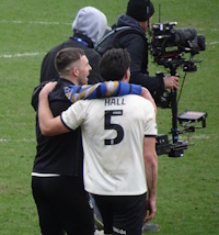 Chelsea v Port Vale FA Cup celebrations as teh team defeat Sunderland in the previous round