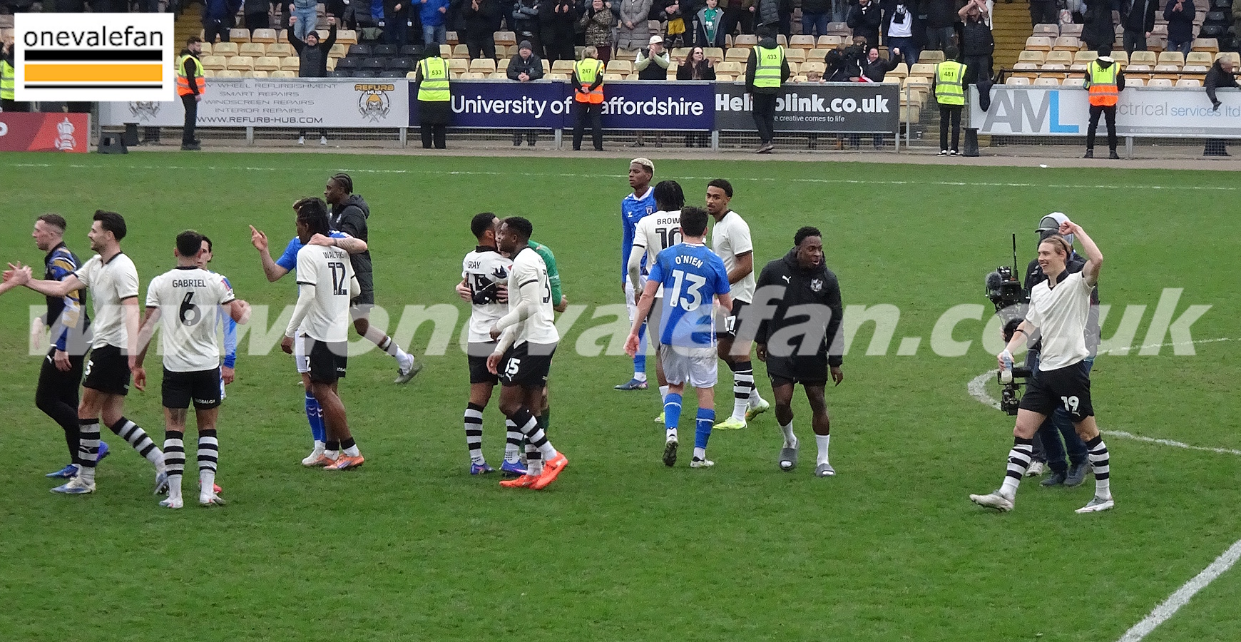 Port Vale 1-0 Sunderland, FA Cup fifth round 2026
