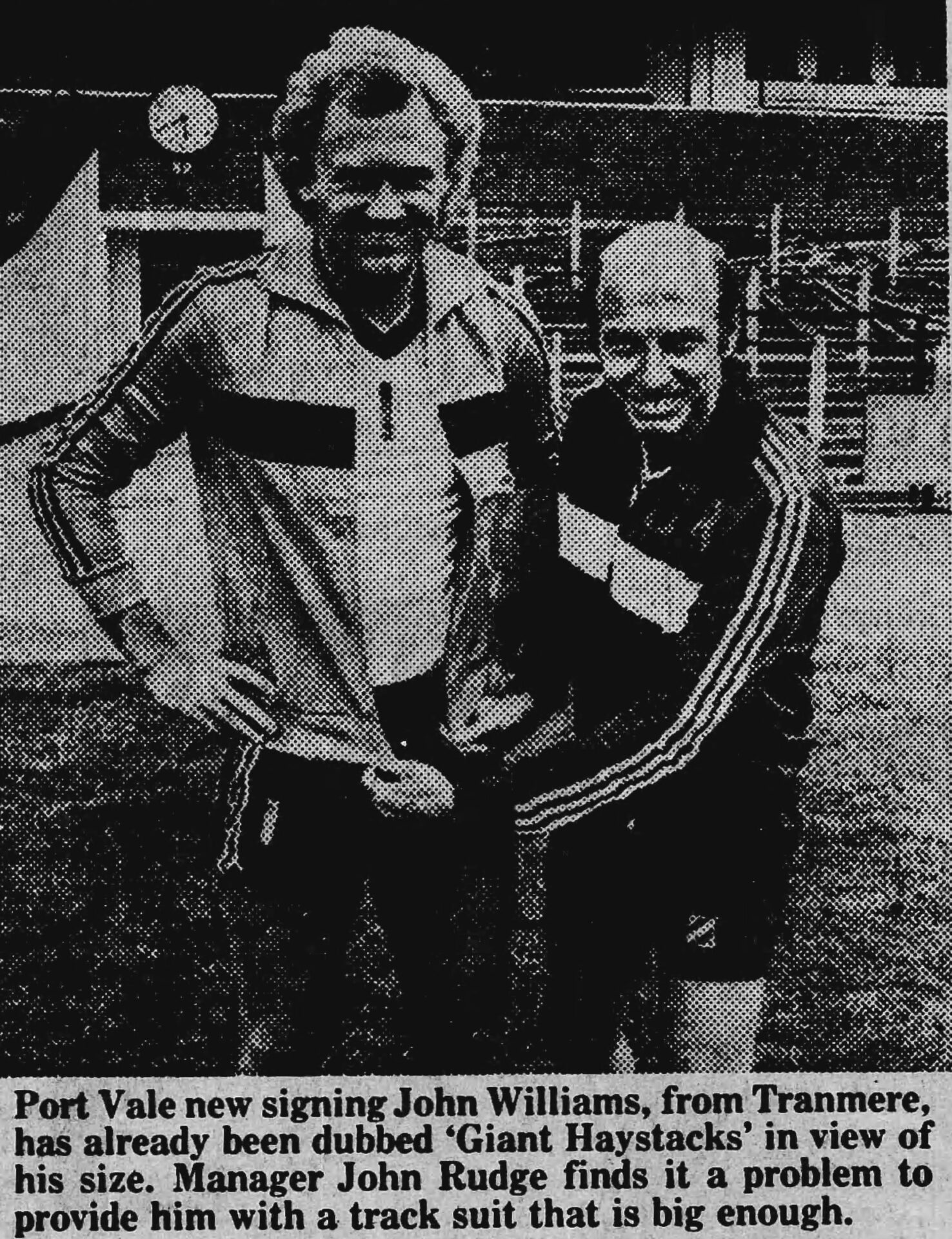 Port Vale’s promotion in 1986 – Rudge lays the groundwork for golden period