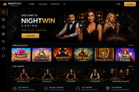 Why UK Players Are Choosing NightWin Casino for Slots and Live Games