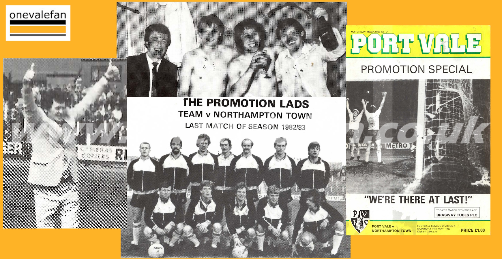 Port Vale’s promotion in 1983 – John McGrath reign’s crowning moment