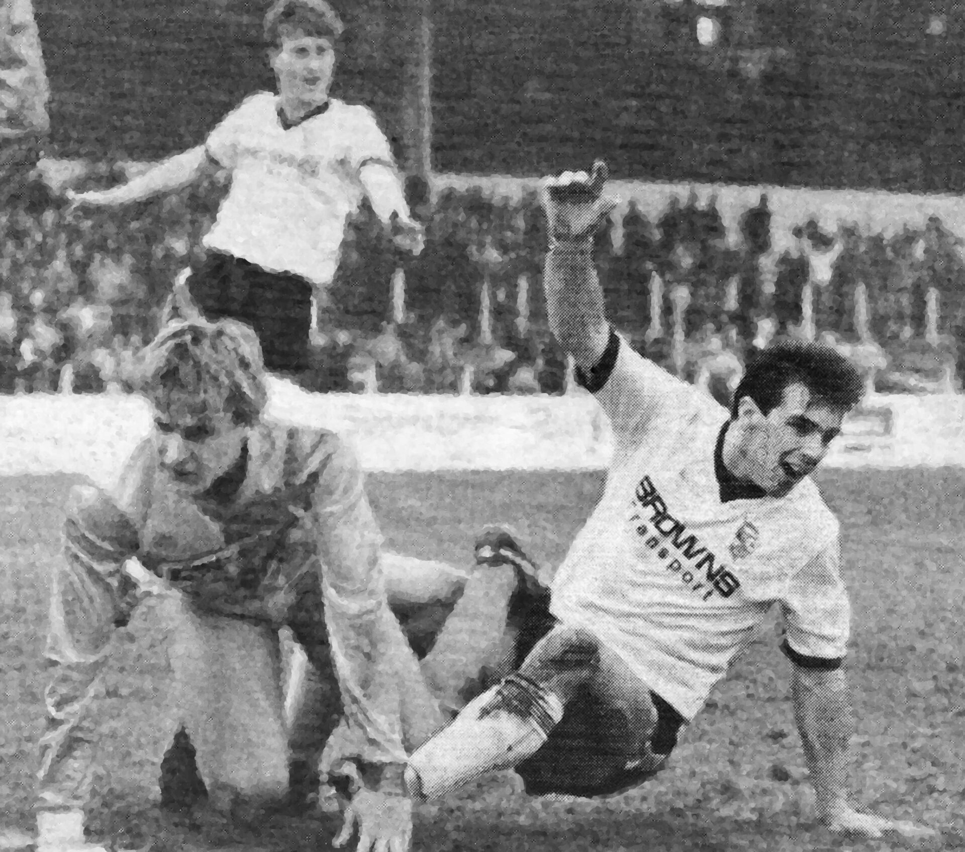 Andy Jones in action