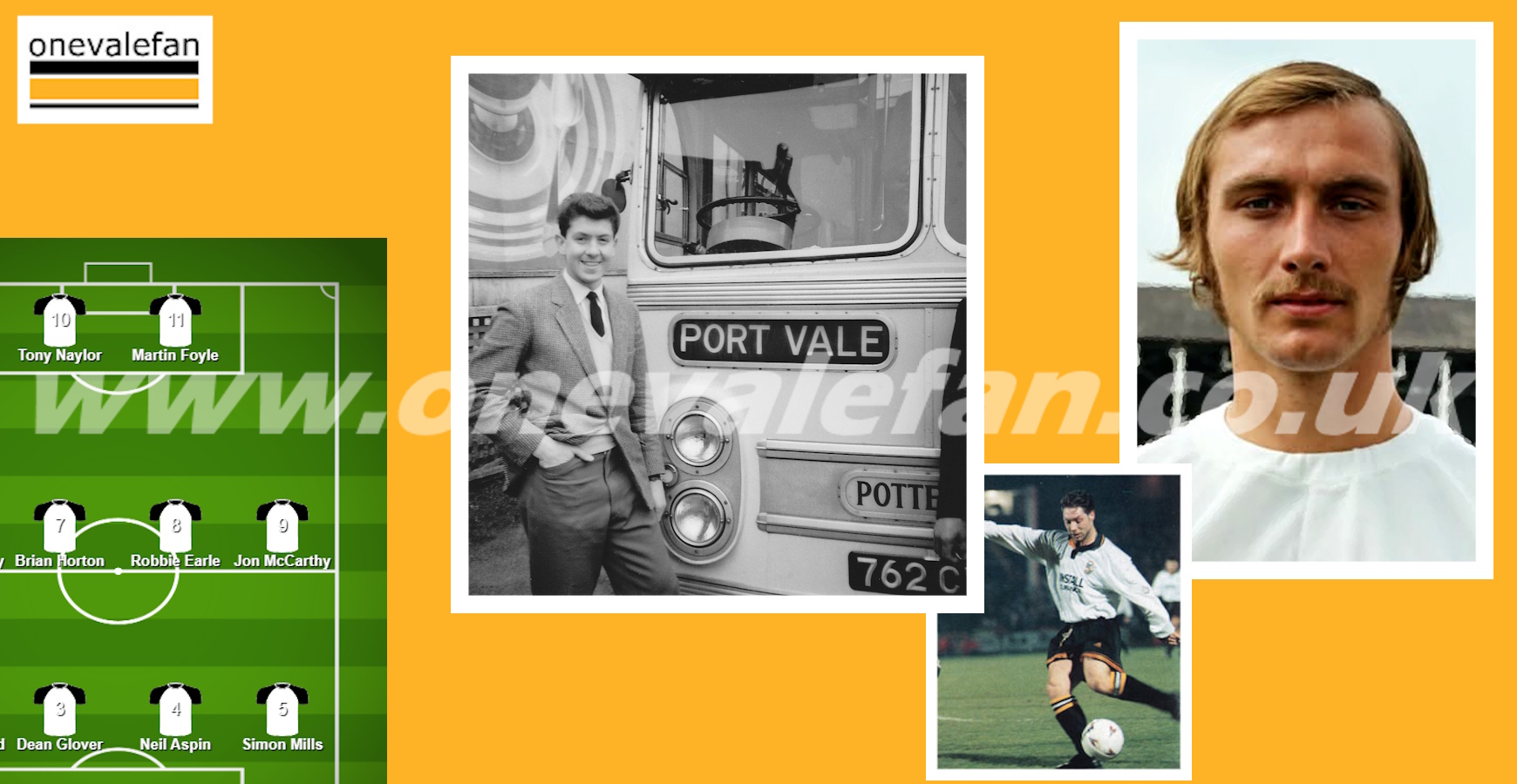 My best Port Vale XI: “it’s not easy being a manager” says Ian as he selects his best eleven