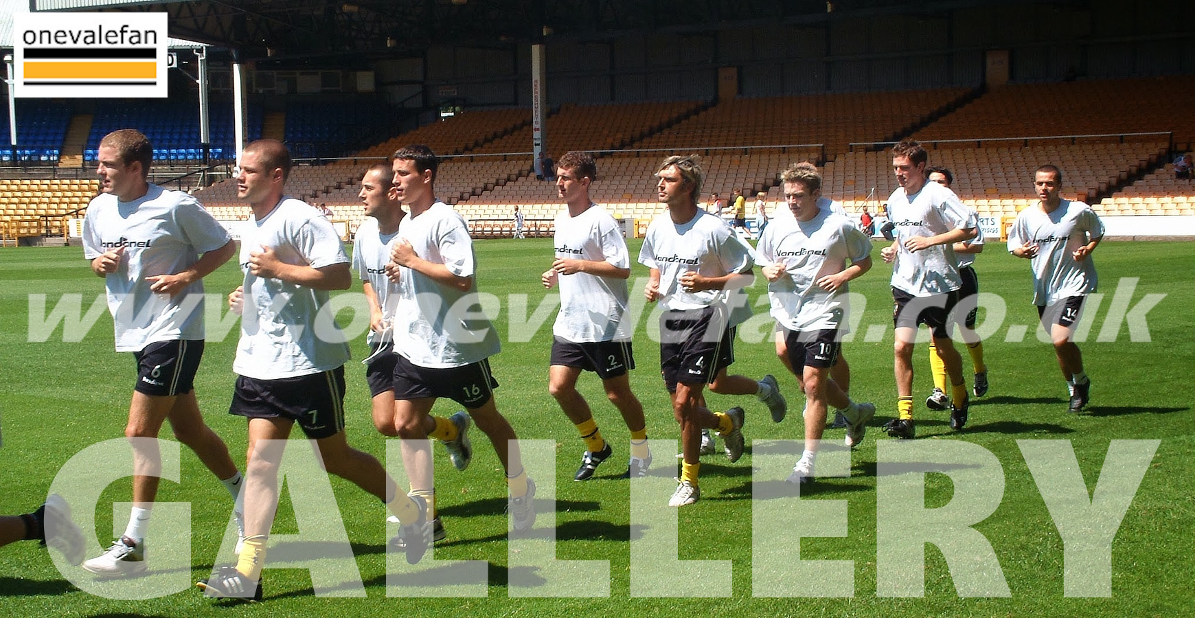 Gallery: Port Vale players’ summer training over the years