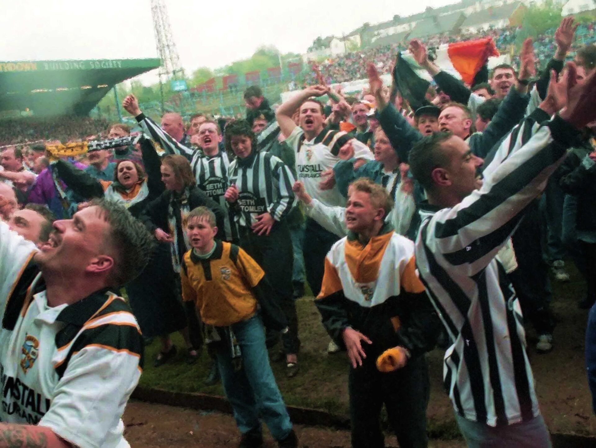 Fan celebrations