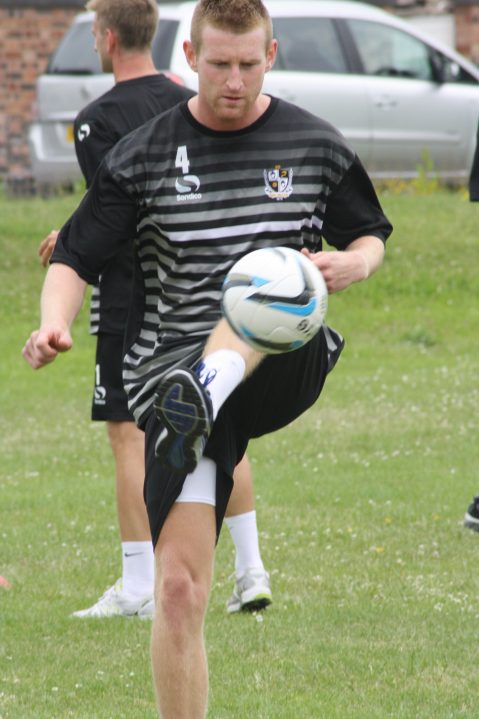 Port Vale defender Chris Robertson