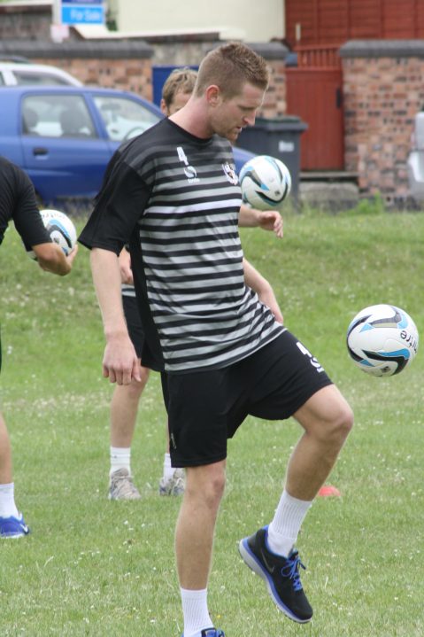 Port Vale defender Chris Robertson